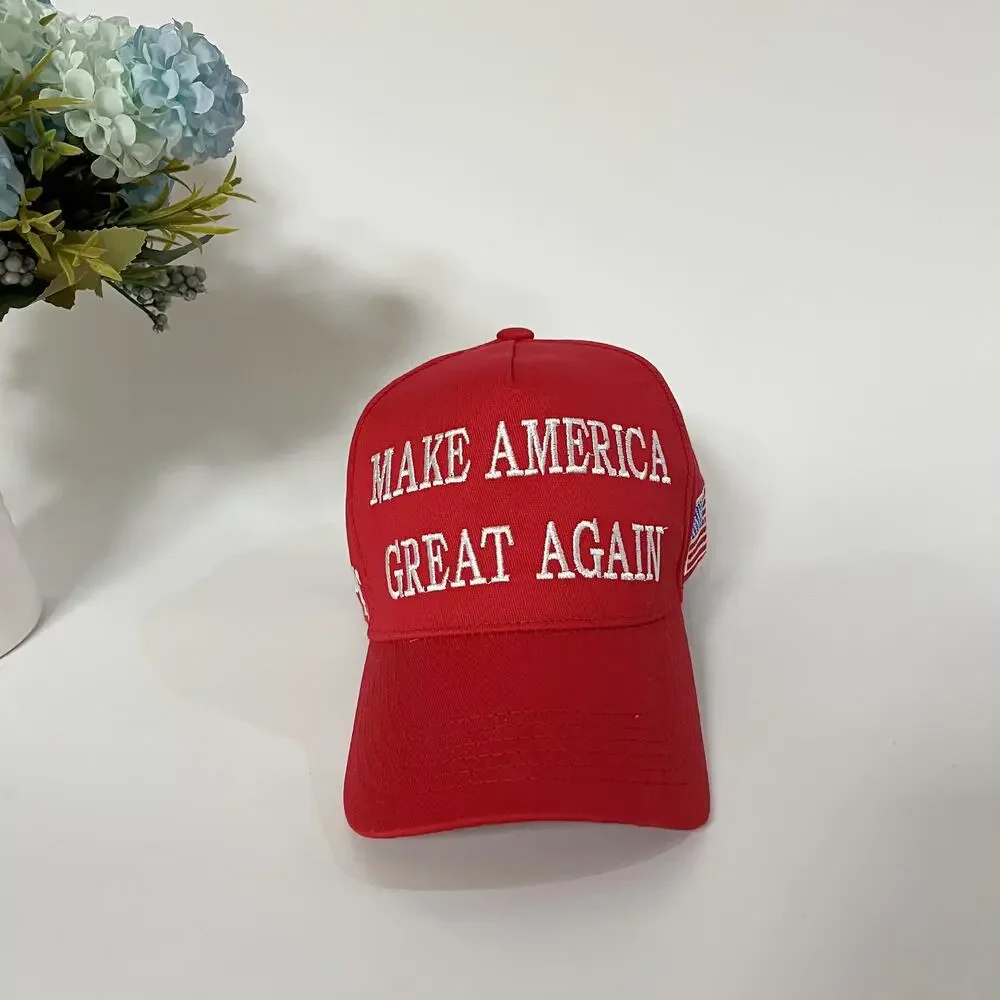 Donald Trump MAGA Hat Embroidered Adjustable Baseball Cap US